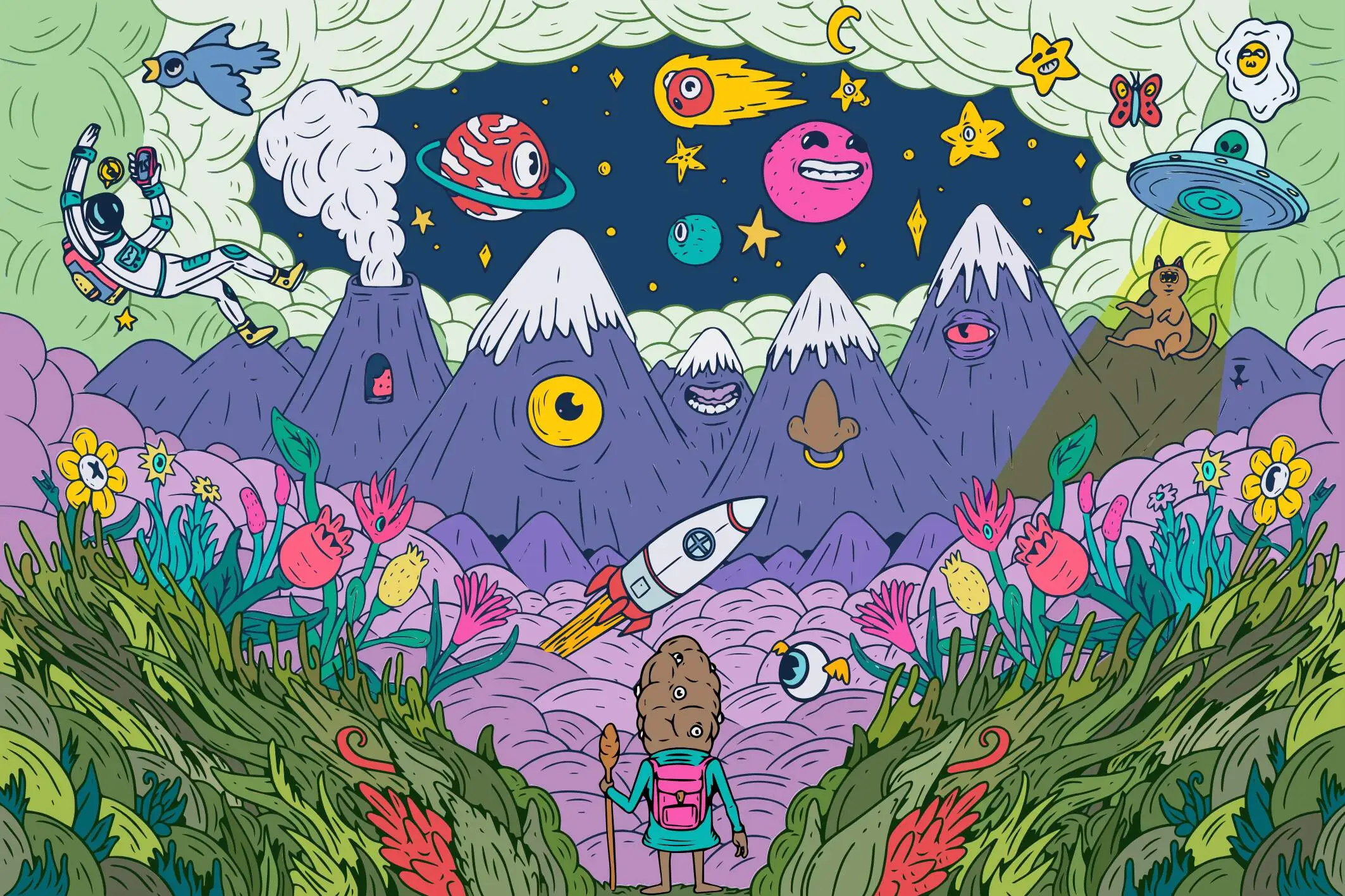 Cloud Valley Echo - Creative direction portfolio piece